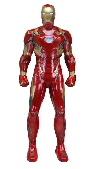 Captain America Civil War Life-Size Statue Iron Man (Foam Rubber/Latex) 198 cm - NECA